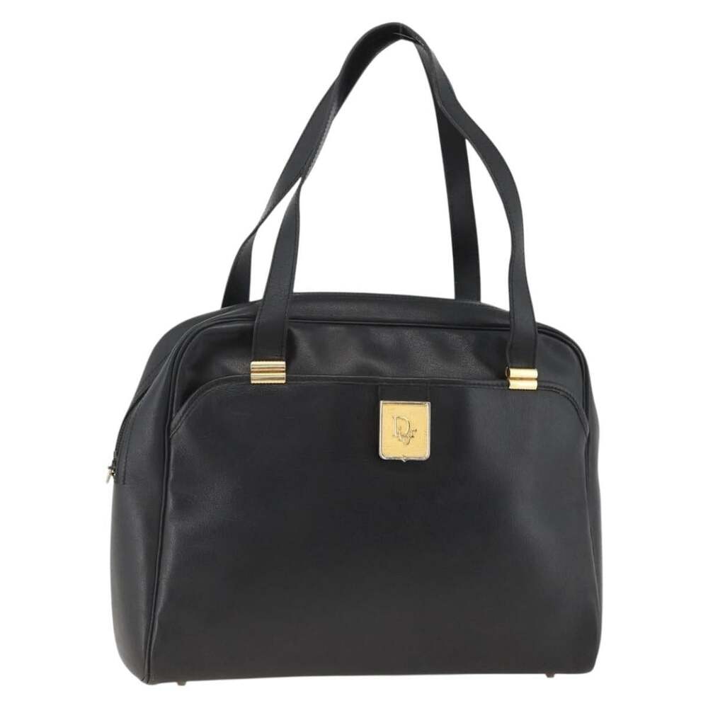 Dior Leather Handbag Black